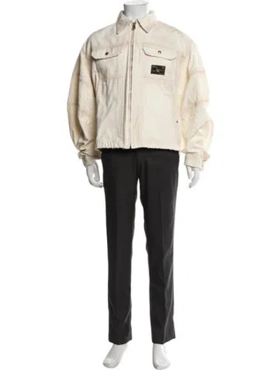 Pre-owned Willy Chavarria Jacket In Neutral