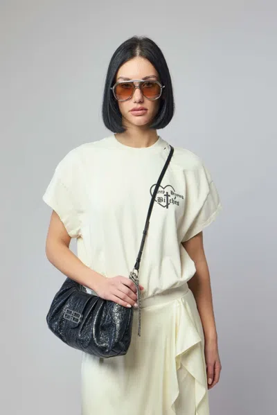 Willy Chavarria Keep Praying Bodysuit In Nude & Neutrals