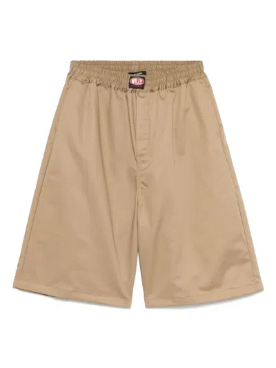 Willy Chavarria Kendrick Shorts In Neutrals
