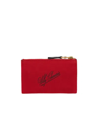 Willy Chavarria Label Wallet In Pattern