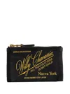 Willy Chavarria Leather Wallet In Black