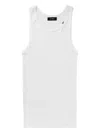 Willy Chavarria Logo-embroidery Vest In White