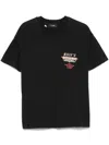 Willy Chavarria Logo-patch T-shirt In Black