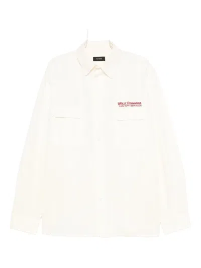 WILLY CHAVARRIA LOGO-PRINT SHIRT