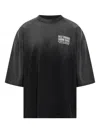 Willy Chavarria T-shirt Fashion Service Black In Black