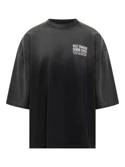 WILLY CHAVARRIA LOGO-PRINT T-SHIRT
