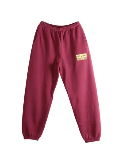 Willy Chavarria Logo-print Track Pants In Red