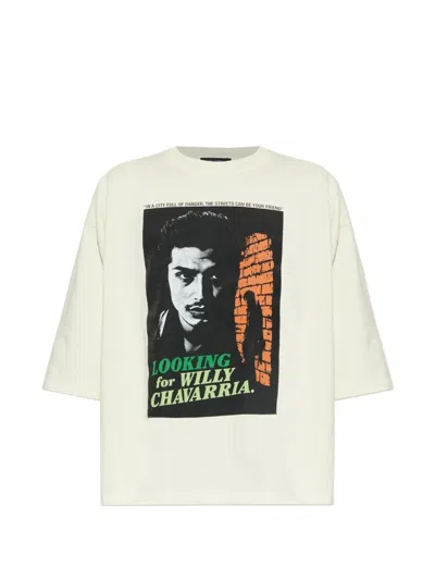 Willy Chavarria Looking For Willy T-shirt In White