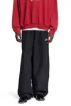 Willy Chavarria Man Black Trousers