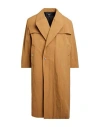 Willy Chavarria Man Overcoat & Trench Coat Khaki Size L Nylon In Beige