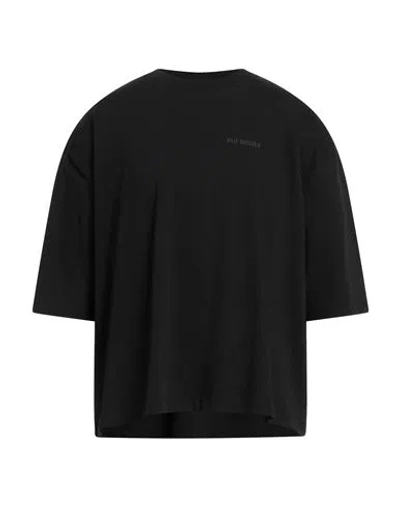 Willy Chavarria Man T-shirt Black Size Xl Cotton