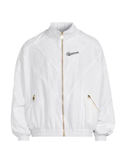 Willy Chavarria Men's Bad Boy Track Jacket In White