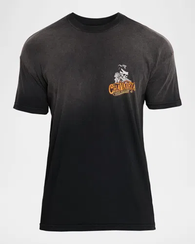 WILLY CHAVARRIA MEN'S CHAVARRIA POMADE COTTON T-SHIRT