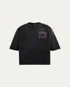 Willy Chavarria Tattoo Buffalo Graphic Crew Neck T Shirt In Black