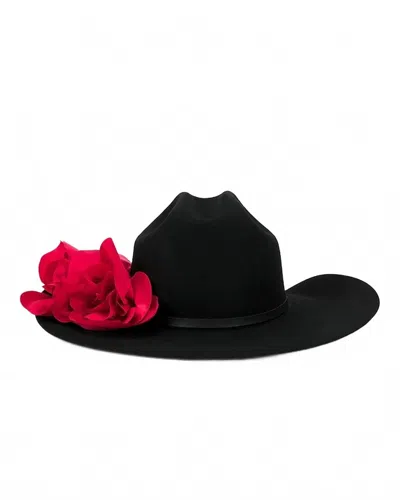 Willy Chavarria Men's Felt Hat In Black