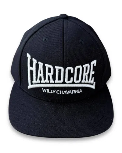 Willy Chavarria Men's Hardcore Cap In Black In Blue