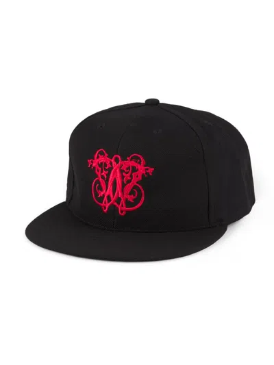 Willy Chavarria Men's Insignia Embroidered Cap In Pattern