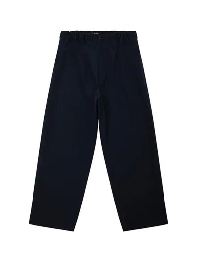 Willy Chavarria Men's Ruff Rider Track Elasticized Pants In Blue