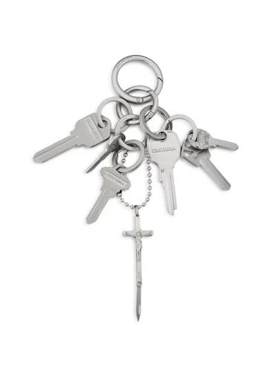 Willy Chavarria Men's Staff Key Fobs In Silver