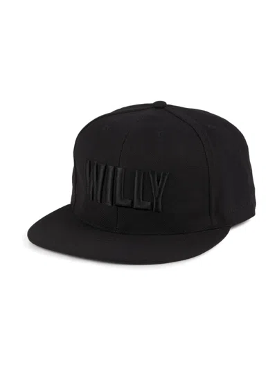 Willy Chavarria Men's Willy Flat-brim Cap In Orange