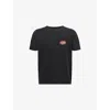 Willy Chavarria Chorizo Destroyed Easy Tee In Washed Black