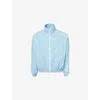 Willy Chavarria Man Blue Sweatshirts In Sky Blue/white