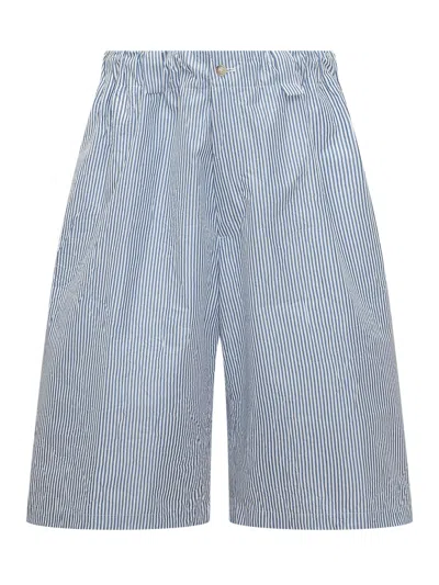 Willy Chavarria Mini Bermuda Shorts For Summer 2025 In Blue