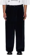 Willy Chavarria Toluca Wide-leg Cotton-blend Corduroy Trousers In Blue