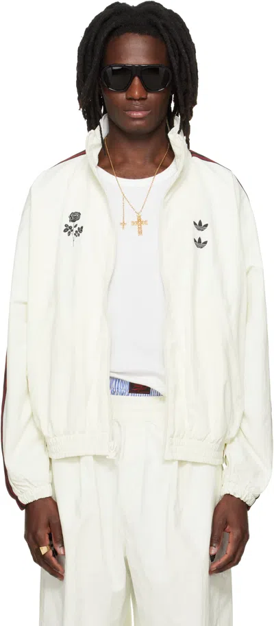 Willy Chavarria Off-white Adidas Originals Edition Woven Track Jacket