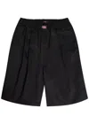 Willy Chavarria Orale Elastic-waistband Shorts In Multi