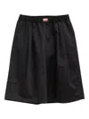 Willy Chavarria Orale Elastic-waistband Shorts In Black