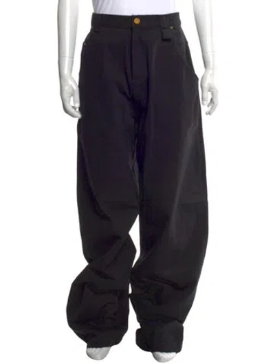Pre-owned Willy Chavarria Pants In Black