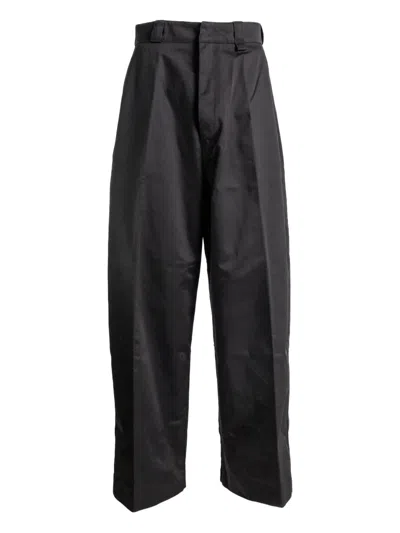 Willy Chavarria Pleated Trousers In Black