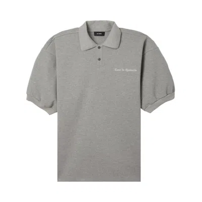 Pre-owned Willy Chavarria Polo 'heather Grey' | Men's Size M