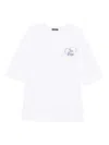 Willy Chavarria White Sad Papi T-shirt In White