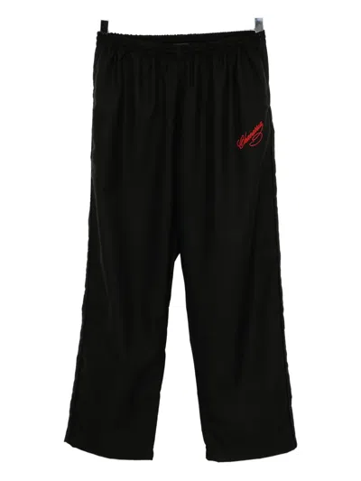 Willy Chavarria Rider Trousers In Black
