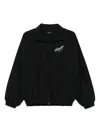 Willy Chavarria Polyester  Rubber Jackets In Black