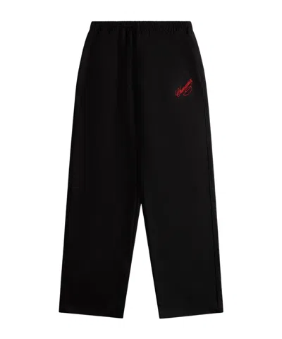 Willy Chavarria Ruff Rider Pants In Black