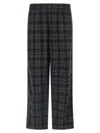 Willy Chavarria Ruff Rider Checked Pattern Pants Side Pockets In Multi