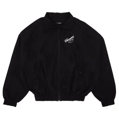 Pre-owned Willy Chavarria Ruff Rider Track Jacket 'black'