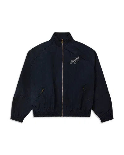 Willy Chavarria Ruff Rider Track Jacket In Blue