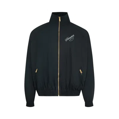 Pre-owned Willy Chavarria Ruff Rider Track Jacket 'marine Green' | Men's Size L