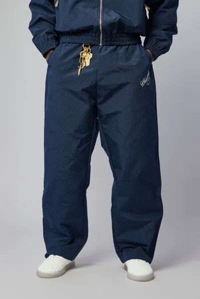 Willy Chavarria Ruff Rider Track Pant In Blue