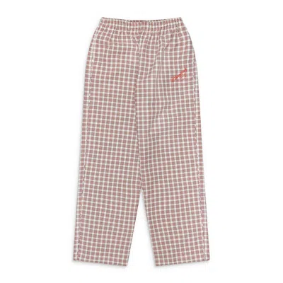Willy Chavarria Ruff Rider Track Pant Red In Animal Print