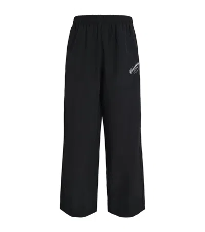 Willy Chavarria Ruff Rider Track Pants In Black