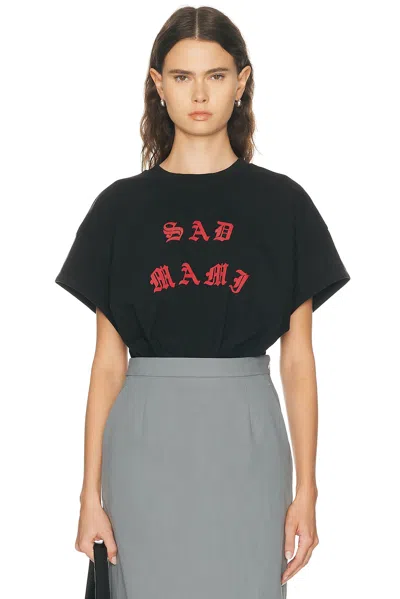 Willy Chavarria Sad Mami Bodysuit In Black