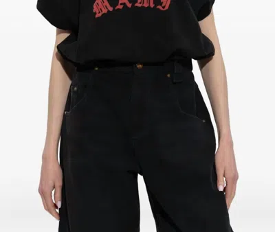 Willy Chavarria Sad Mami Bodysuit In Black