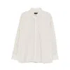 Willy Chavarria Striped Shirt In White