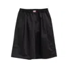 Willy Chavarria Orale Elastic-waistband Shorts In Black