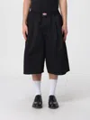 Willy Chavarria Shorts  Men Color Black In Black